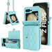 Crossbody Leather Case for Z Flip Phone Protective Case - Mobile Gadget HQ