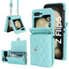 Crossbody Leather Case for Z Flip Phone Protective Case - Mobile Gadget HQ