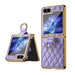 Luxury Diamond Ring Bracket Phone Case for Z Flip 5 - Mobile Gadget HQ