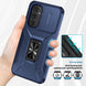 Sliding Camera Cover Shockproof Case with Ring Holder For Google Pixel - Mobile Gadget HQ