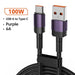 Data Cable PD100W Quick Charge Cable USB Charging Cable - Mobile Gadget HQ