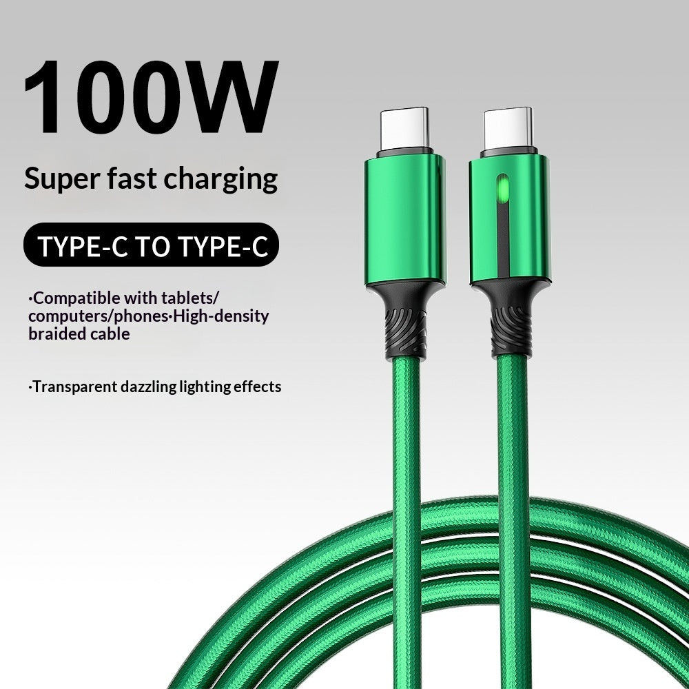 Dual USB-C fast charging cable