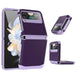 Z flip 5 case With Hinge Protection For Samsung Z Flip Phone Case - Mobile Gadget HQ
