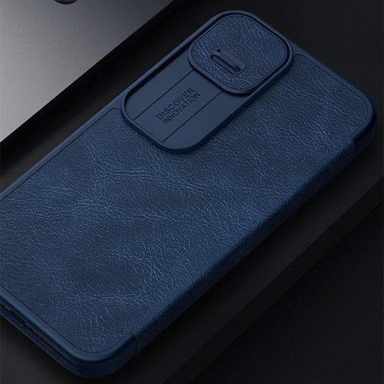 Fashionable Phone Flip Leather Case For iPhone 13 Protector Cover - Mobile Gadget HQ