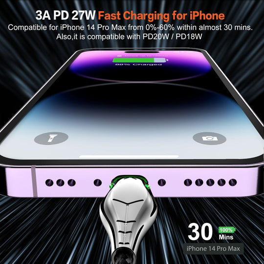Mobile iPhone Tablet Type C Fast Charge Data Cable(2 Pack) - Mobile Gadget HQ