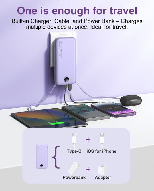 Wall Charger & Power Bank 