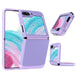 Z flip 5 case With Hinge Protection For Samsung Z Flip Phone Case - Mobile Gadget HQ
