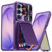 Magnetic Card Holder Case with Bracket for S26Ultra