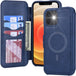 iPhone 12 Magnetic Flip Case & Card Holder - Mobile Gadget HQ