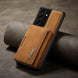 Samsung Galaxy Magnetic Magsafe Protective Leather Case With Card Holder - Mobile Gadget HQ