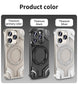 Magnetic iPhone 15 Case Metal Drop-resistant Protective Cover - Mobile Gadget HQ