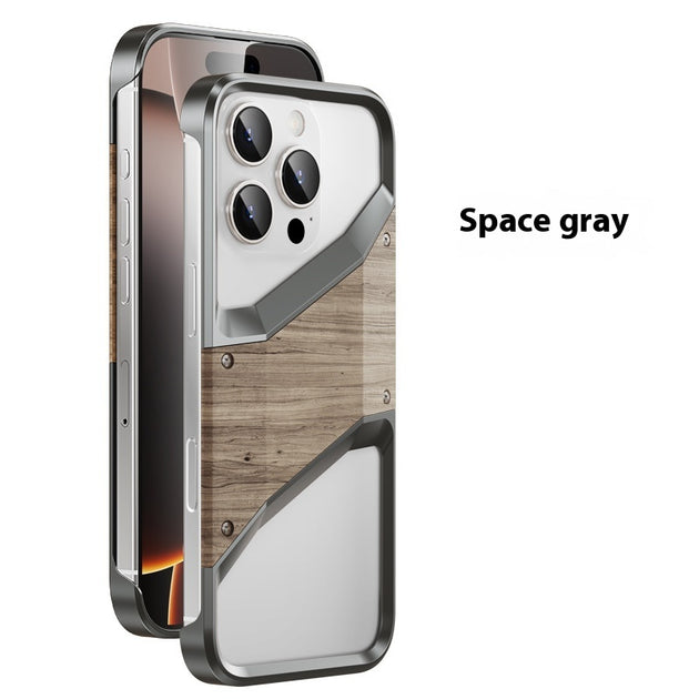 iphone 15 pro max solid wood case