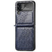 samsung galaxy z flip 4 faux leather case