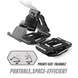 Portable Adjustable Desk Aluminum Mount Holder Dock for Cell Phone Tablets and E-Reader - Mobile Gadget HQ