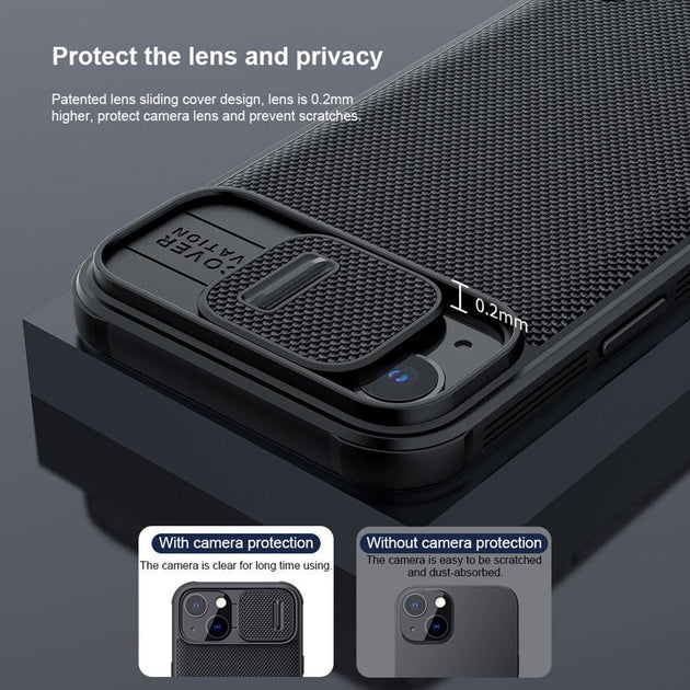 iPhone 13 Case with Slide Camera Cover Design - Mobile Gadget HQ