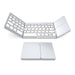 Wireless Foldable Bluetooth Keyboard with Touchpad - Mobile Gadget HQ