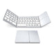 Wireless Foldable Bluetooth Keyboard with Touchpad - Mobile Gadget HQ