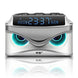 Bluetooth Speaker Owl Design Bluetooth Speaker w/LED Lights Alarm Clock - Mobile Gadget HQ