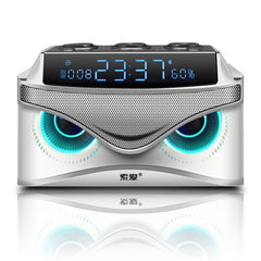 Bluetooth Speaker Owl Design Bluetooth Speaker w/LED Lights Alarm Clock - Mobile Gadget HQ