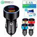 Dual USB Car Charger with LCD Display - Mobile Gadget HQ