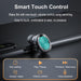 Metal Matte Wireless Headphones TWS 5.0 Touch Earphones - Mobile Gadget HQ