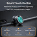 Metal Matte Wireless Headphones TWS 5.0 Touch Earphones - Mobile Gadget HQ