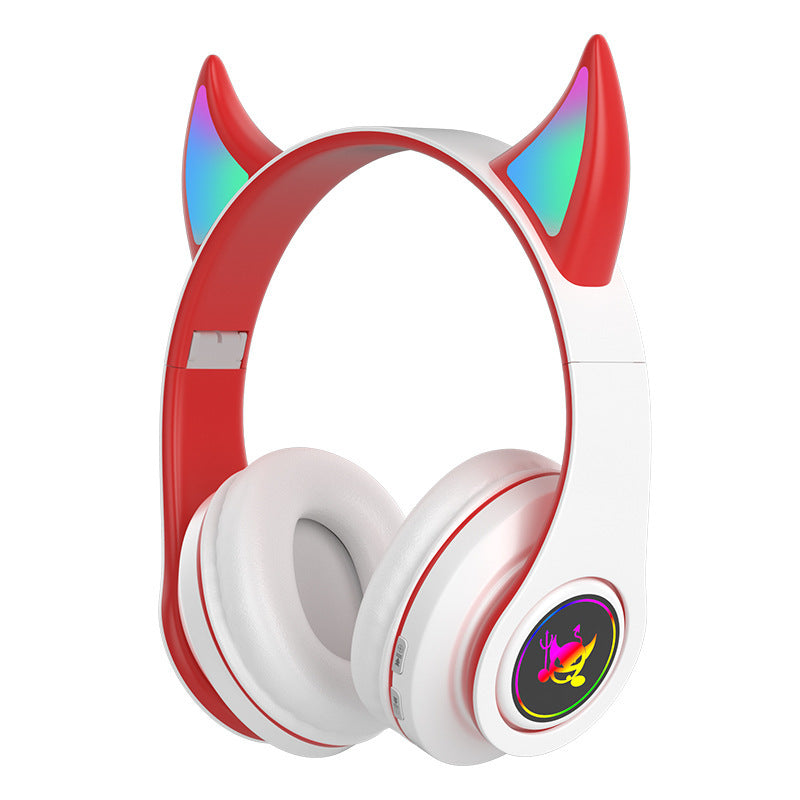 Kids Wireless Headphone Luminous Foldable Bluetooth Earphones