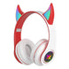 Kids Wireless Headphone Luminous Foldable Bluetooth Earphones - Mobile Gadget HQ