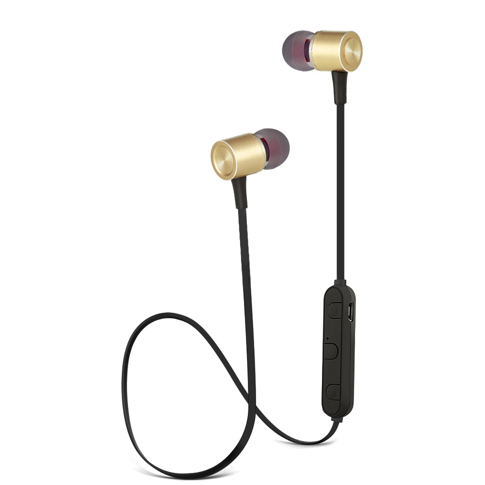 Metal In-ear Magnetic Absorption Sports Bluetooth Earbuds - Mobile Gadget HQ