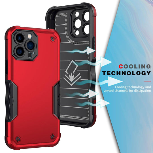 Rugged Armor Shockproof Case For iPhone - Mobile Gadget HQ