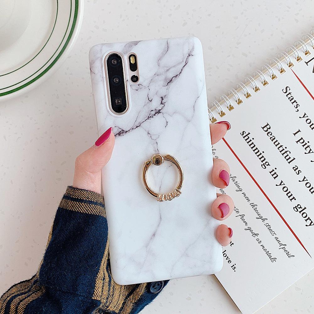 Marble Phone Case Stand For Huawei Mate 20 Lite - Mobile Gadget HQ