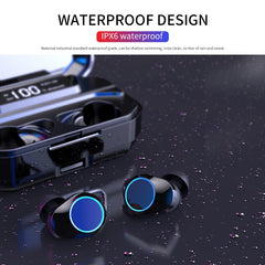 Bluetooth Stereo Earphone Wireless IPX7 Waterproof Touch Earbuds - Mobile Gadget HQ