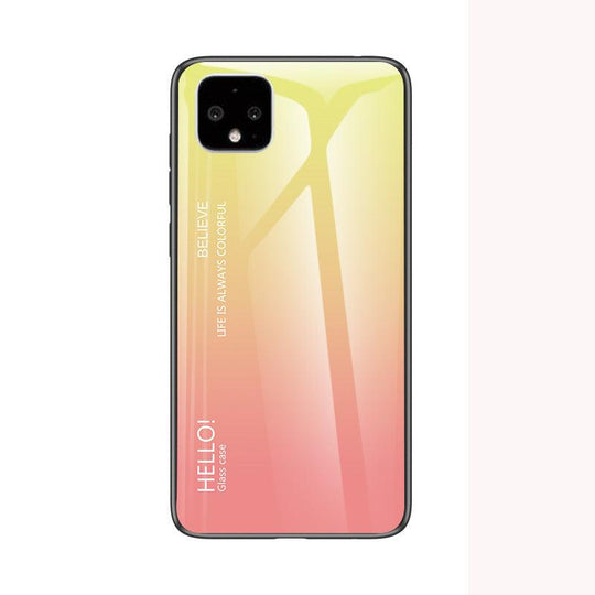Google Pixel Phone Case Tempered Glass Gradient Color - Mobile Gadget HQ