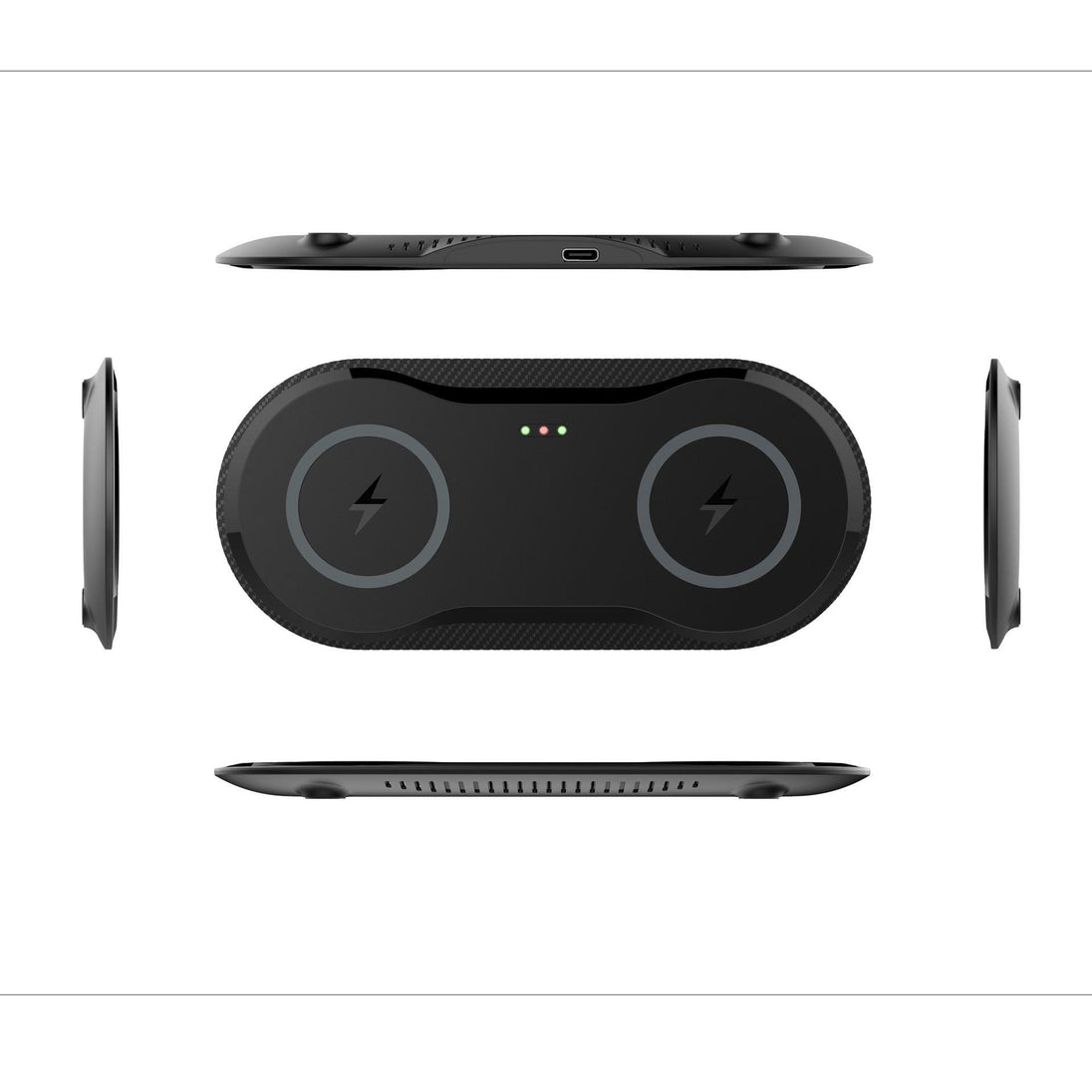 Dual Wireless Charging Pad Fast Wireless Charger - Mobile Gadget HQ