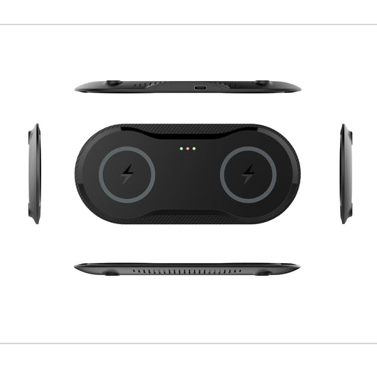 Dual Wireless Charging Pad Fast Wireless Charger - Mobile Gadget HQ