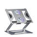 Foldable Laptop Table Stand With Double Cooling Fan - Mobile Gadget HQ