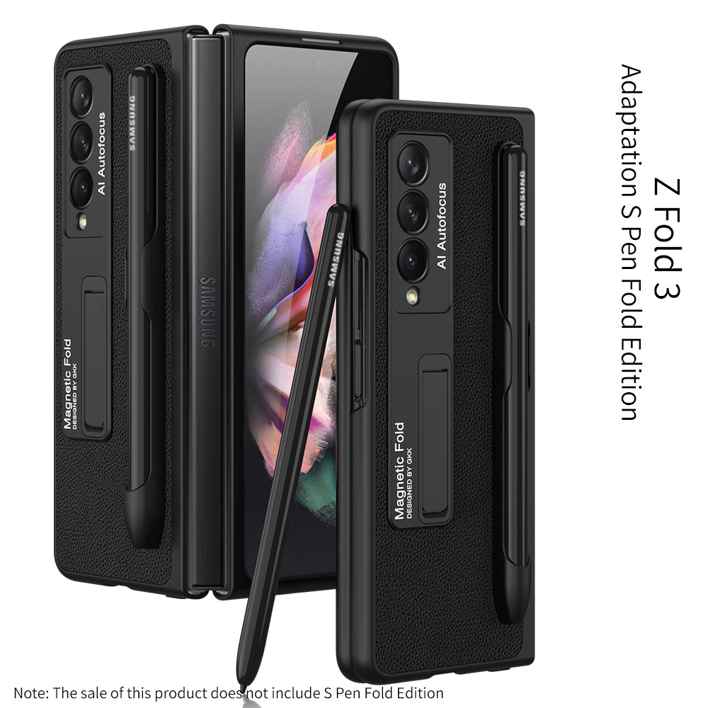 Samsung Galaxy Z Fold 3 Protective Case with S-Pen Holder - Mobile Gadget HQ