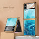 Ultra Thin Hard Plating Glass Shockproof Phone Cover for Samsung Galaxy Z Flip 3 - Mobile Gadget HQ