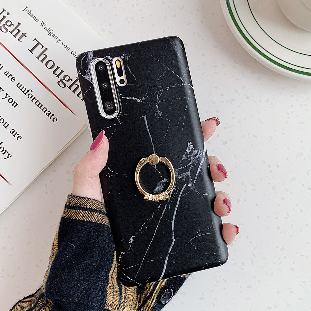 Marble Phone Case Stand For Huawei Mate 20 Lite - Mobile Gadget HQ