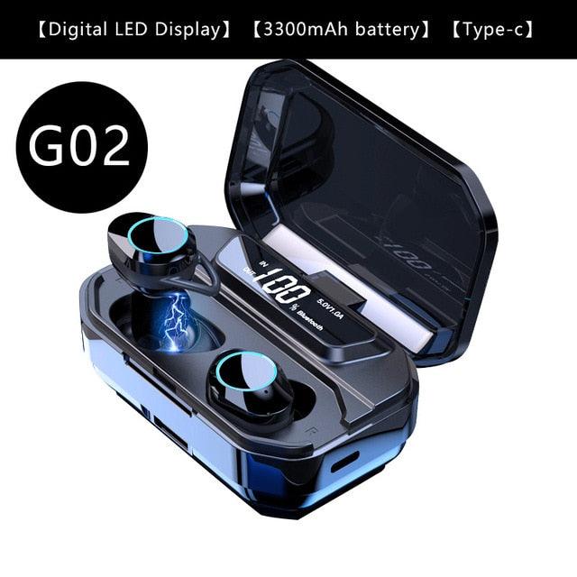 True Wireless Earbuds Bluetooth 5.0 Headphones - Mobile Gadget HQ