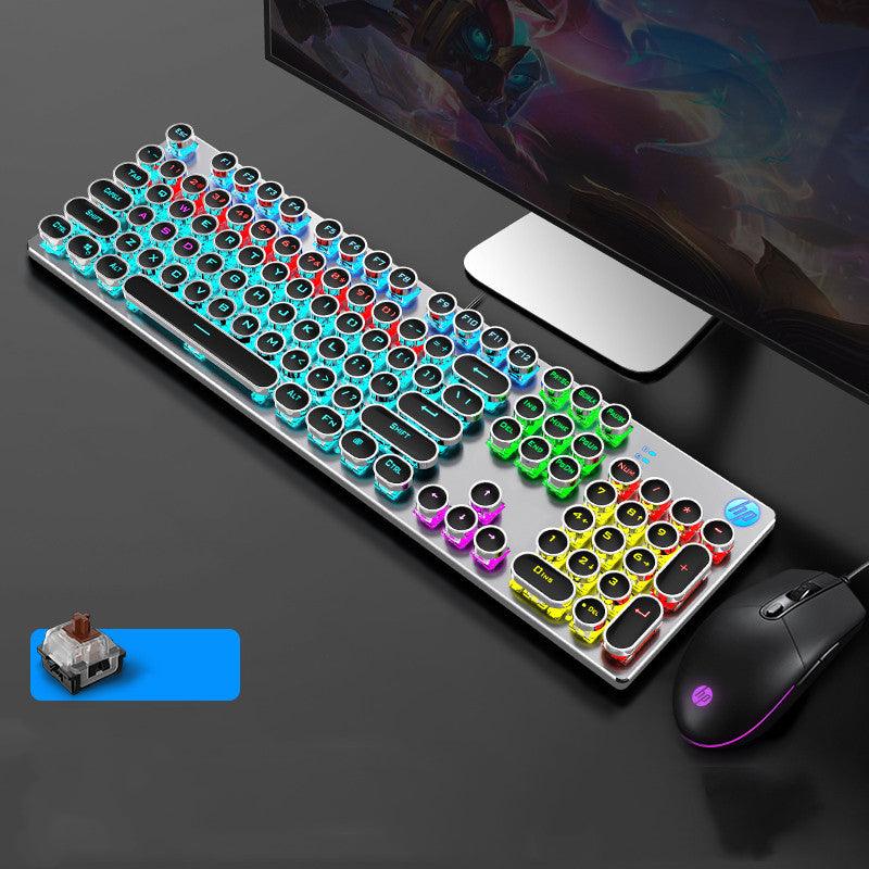 Wired Mechanical Gaming Keyboard Wired Keyboards for Game and Office - Mobile Gadget HQ