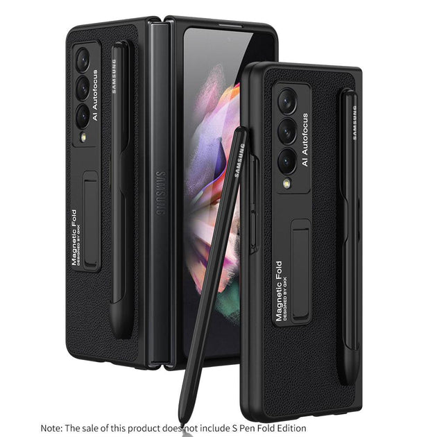 Samsung Galaxy Z Fold 3 Protective Case with S-Pen Holder - Mobile Gadget HQ