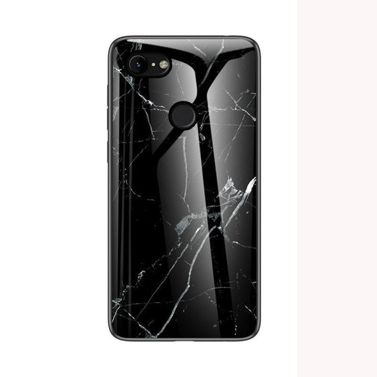 Marble Tempered Glass Phone Case for Google Pixel - Mobile Gadget HQ