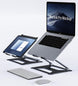 Foldable Laptop Table Stand With Double Cooling Fan - Mobile Gadget HQ