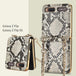 Case for Samsung Galaxy Z Flip 1&2 Luxury Bag Design with Metal Chain - Mobile Gadget HQ