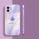 Watercolor Liquid Glass Shell Protective Case for iPhone 12 Women's Phone Case - Mobile Gadget HQ