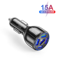5-port USB Car Charger Fast Charge Mobile Phone Charger - Mobile Gadget HQ