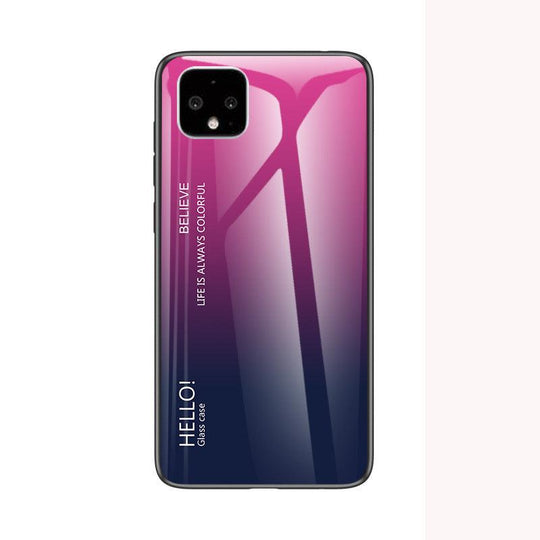 Google Pixel Phone Case Tempered Glass Gradient Color - Mobile Gadget HQ