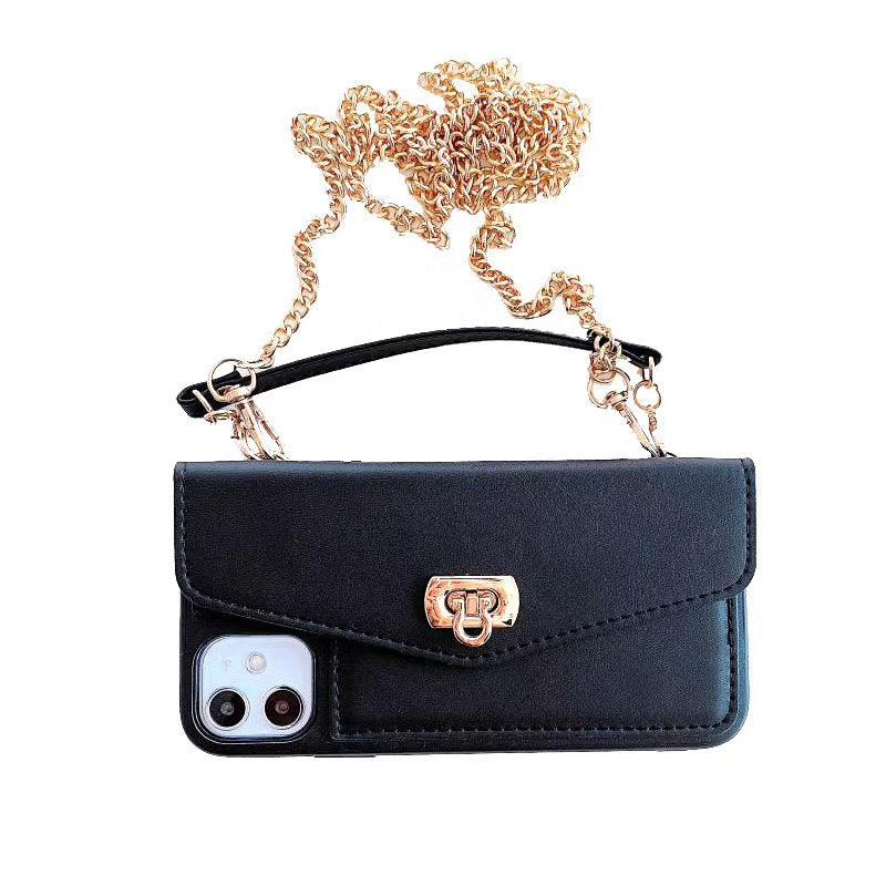 Crossbody Shoulder Strap Lanyard Purse Luxury Fashion Phone Case for IPhone 12 - Mobile Gadget HQ