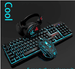 Gaming LED Keyboard Mouse Headset Gaming Combo Wired RGB LED Backlit 104 Key Keyboard - Mobile Gadget HQ